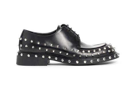 prada studded derby shoes|prada derby shoes men's.